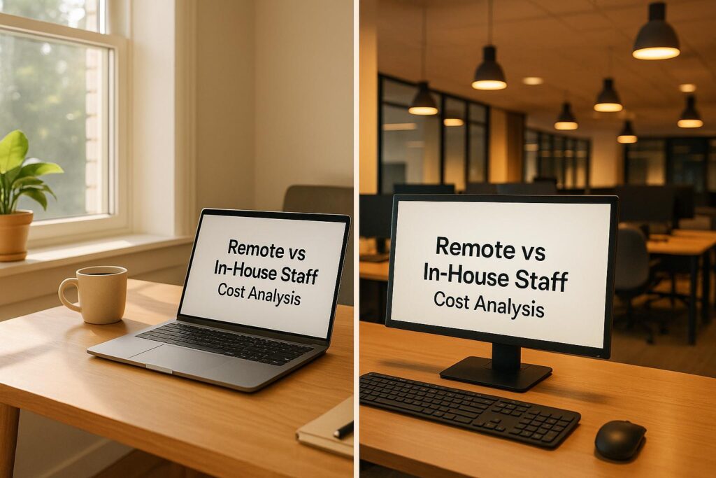 Remote vs In-House Staff: Cost Analysis