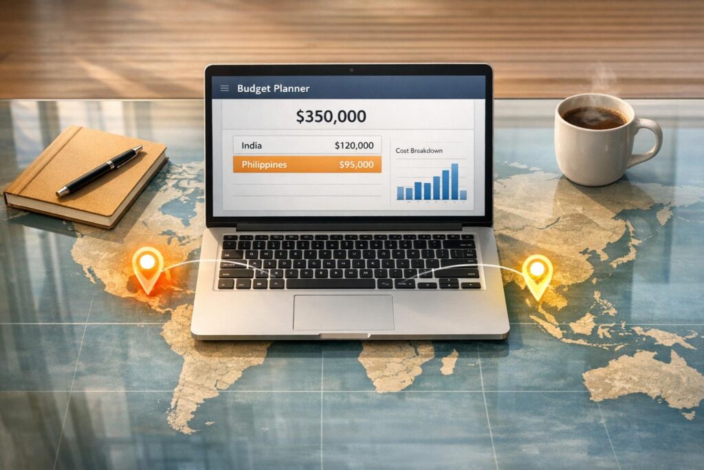 Offshore Staffing Budget Planner