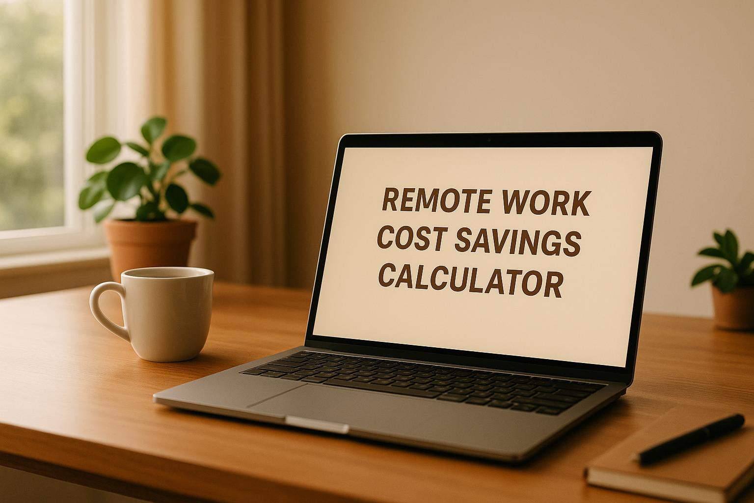 Remote Work Cost Savings Calculator