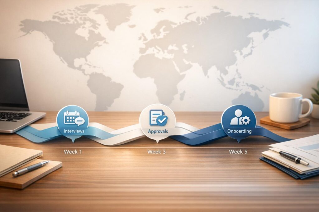 Offshore Hiring Timeline Estimator