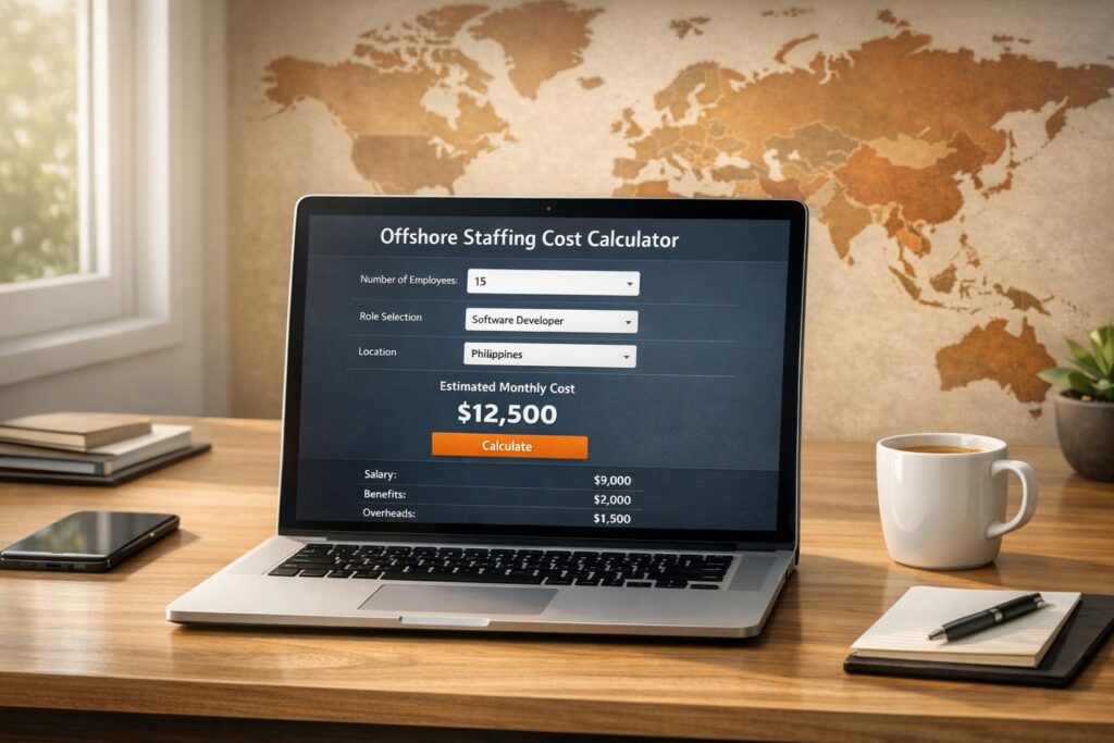 Offshore Staffing Cost Calculator
