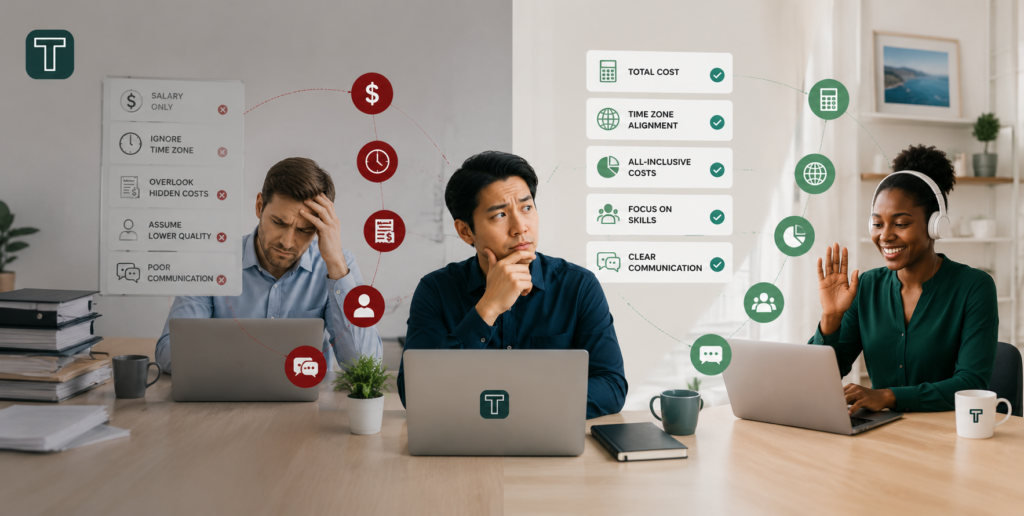 Cost-effective offshore hiring solution with South African remote talent