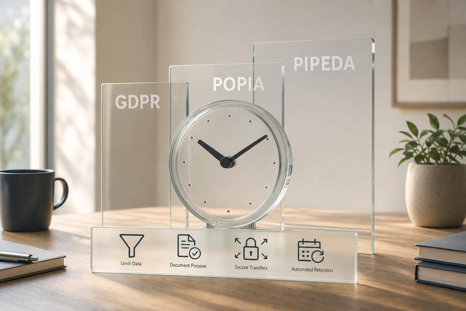 GDPR, POPIA, PIPEDA: Time Tracking Compliance Guide