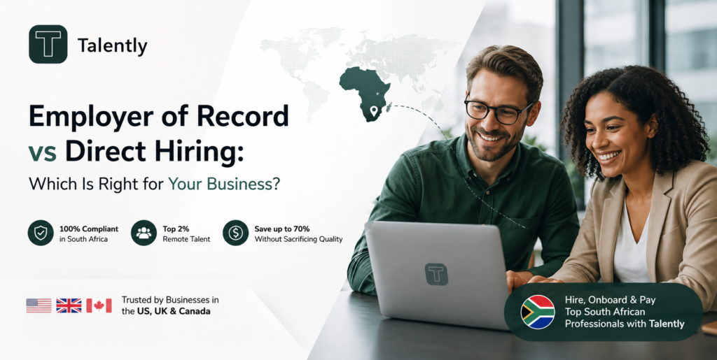 Global hiring team managed through employer of record