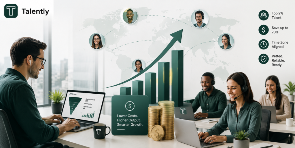 Remote SDR outsourcing outbound sales setup